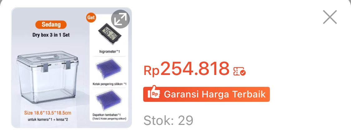 Kamera mahal rusak bukan karena jatuh aja, tapi karena lembap, jamuran, karetnya getas atau melar, pakai dry boxlah. Dry box untuk kamera, lensa &amp; gear lainnya penting banget untuk kelembapan biar terjaga, gak terlalu lembap dan gak terlalu kering, jadinya gak jamuran di sensor
