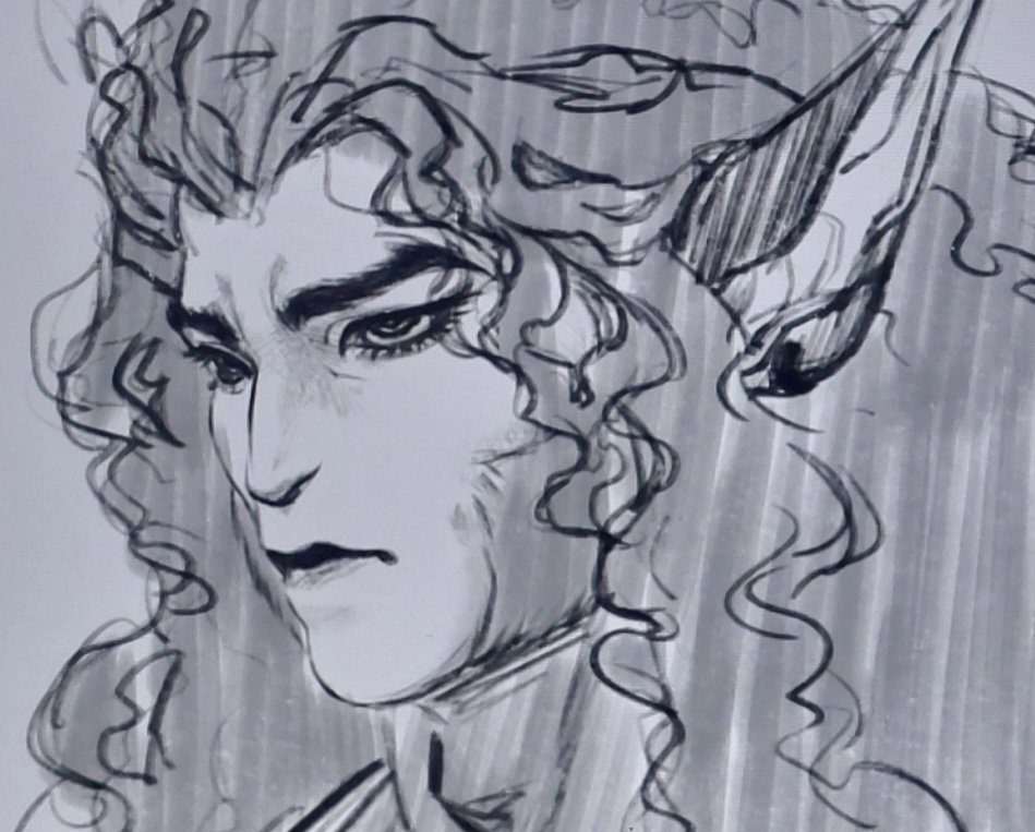 levanlevs's tweet image. Ay LěngJìng... tan etéreo 🤧🩵✨️

[OC art, OC sketch]