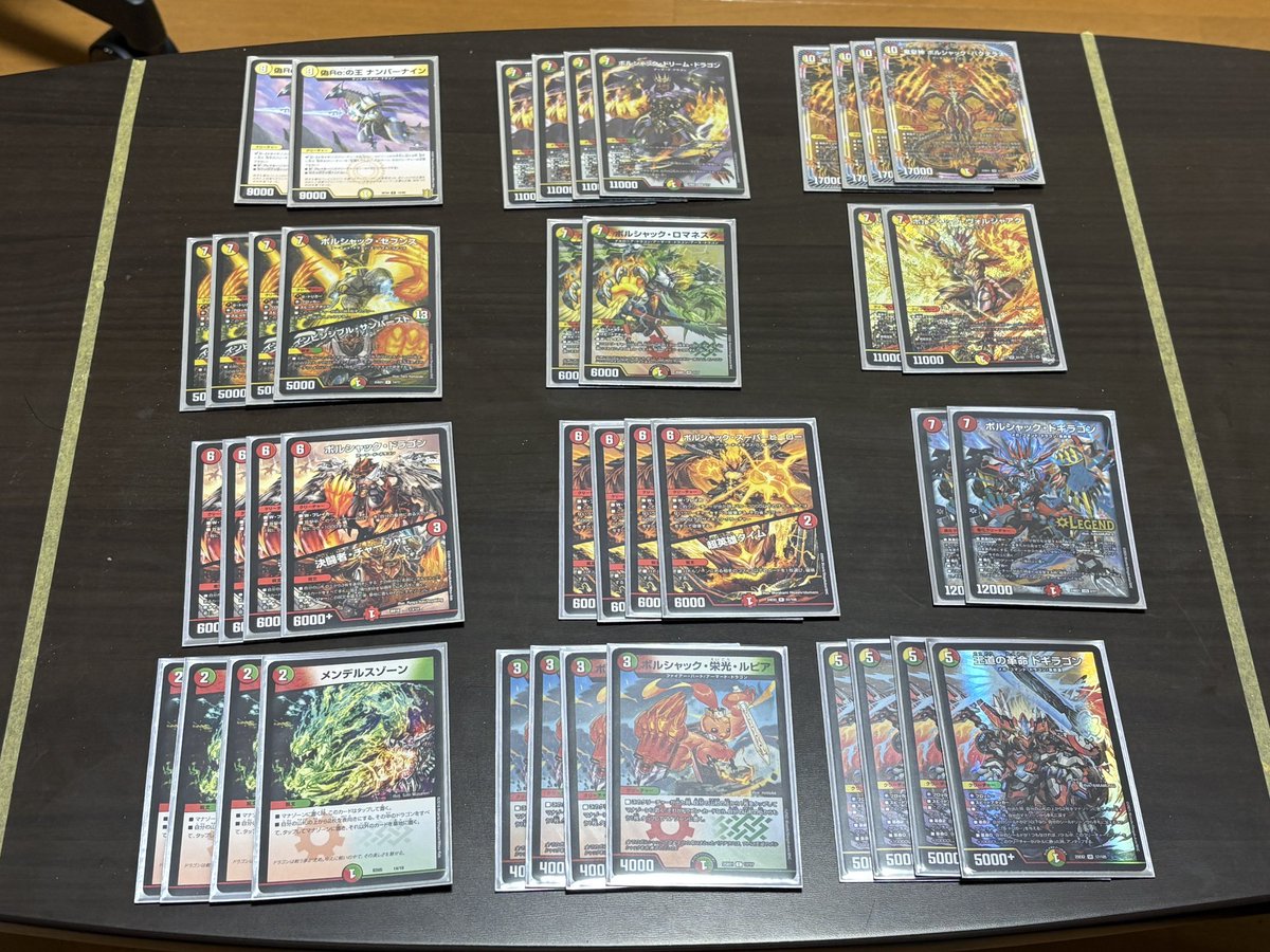 リースボルシャック組んだ！ 守りに重点を置いたボルシャックで、守