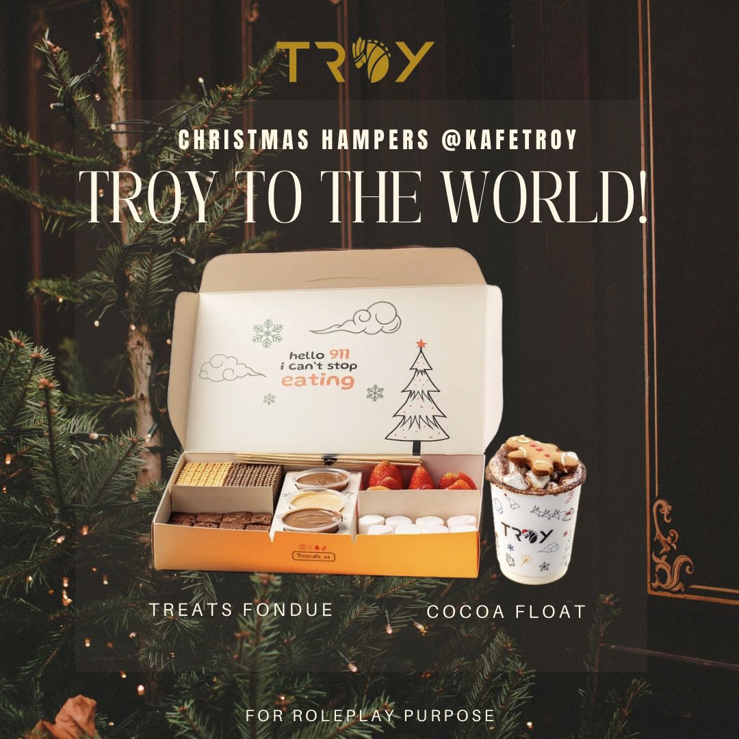 thcsaturn's tweet photo. ㅤ

「🔔 」：TTTW25 • 3 packaged

Your christmas packaged is arrived!

From: 🐈‍⬛
To: @drivenhell @masihsenja @elodienx

✉️: Selamat natal, kakak-kakak angkatku. Resolusiku tahun depan jadi anak bungsu Adhiguna mwahahaha! (p.s.: sukurin Kak Eve takhtanya aku depak!😛)

ㅤ https://t.co/zdU7KfInjy