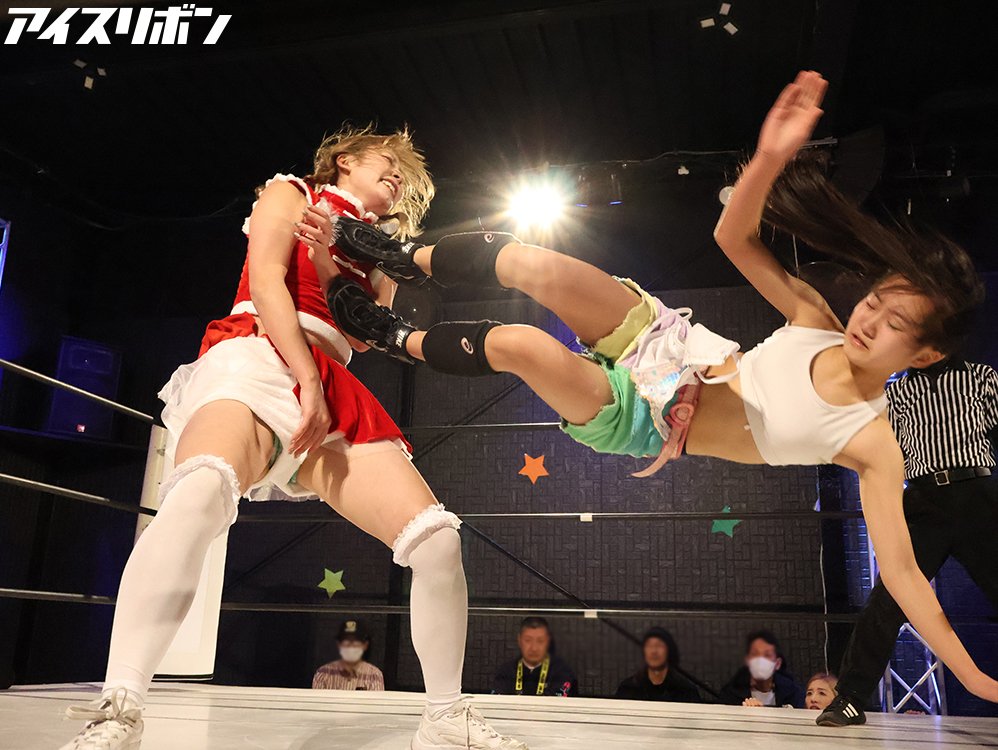 ちょっと早いX'masリボン🎄 お客さんの抽選で試合順が決まるという新た