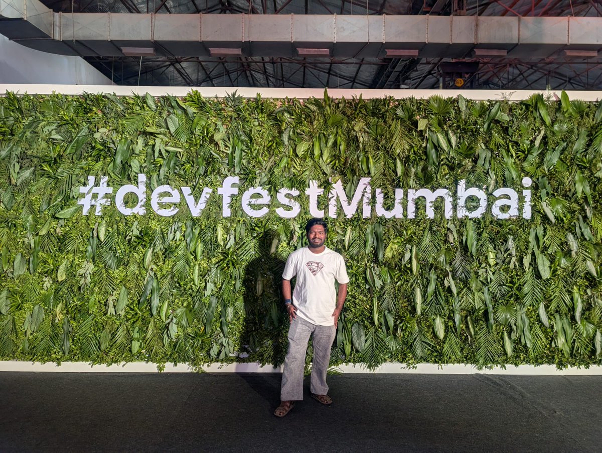 codersaurabh's tweet image. At devfest 🙌Nano banana 🍌 
@gdgmad @GDGCloudMumbai and #devfestMumbai  #googledevfest #Gemini3