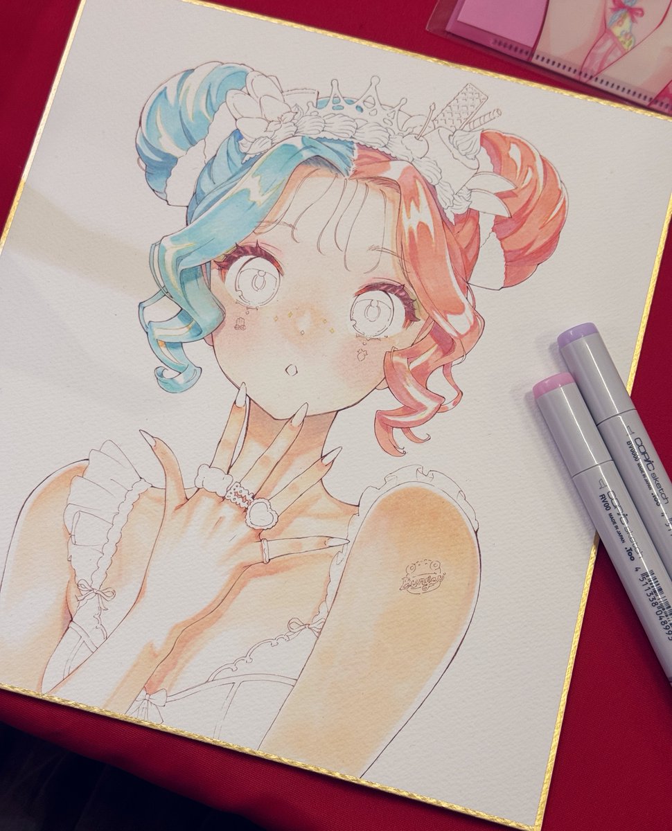 「進めてます」|ERIMO🍓5/5ｺﾐﾃｨｱ144-E01a・絵師100人展13のイラスト