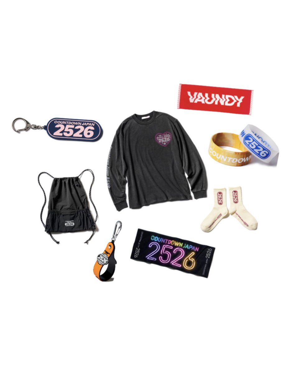 Vaundy海外フェス大成功からのCDJ グッズもプレオーダーして準備万端