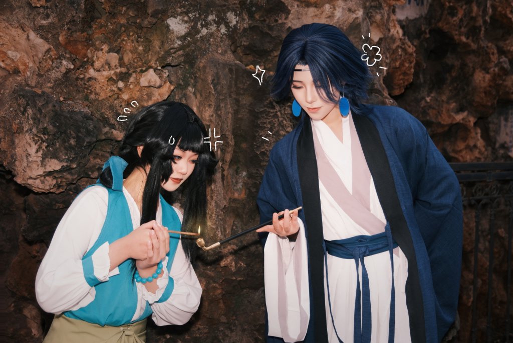 借个火？🔥

老君：甜面酱
📷：青何
#蓝溪镇 #罗小黑战记