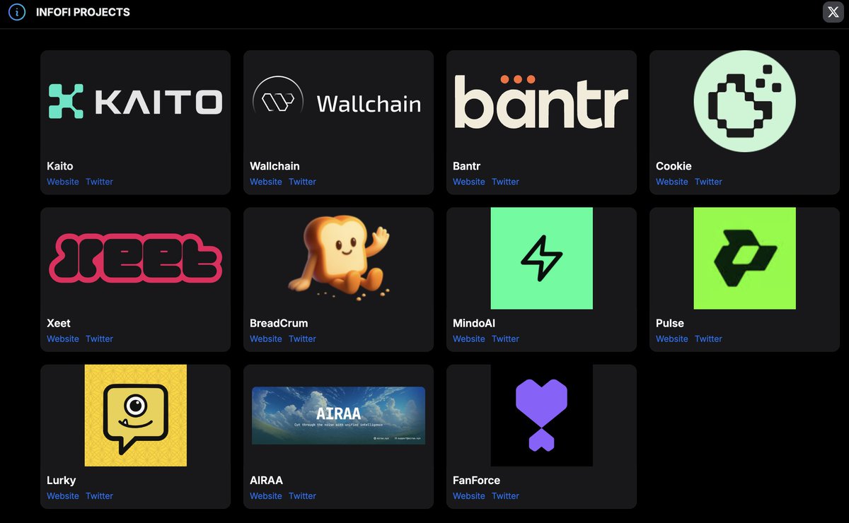 Kingbit's tweet image. "How far have you gone with InfoFi?"
Kaito (@KaitoAI )
AI로 크립토 정보를 검색하고 Yaps 포인트로 질 좋은 X 포스트를 보상하는 InfoFi의 대표 플랫폼. 
The leading InfoFi platform that uses AI to search crypto info and rewards high-quality X posts with Yaps points.…