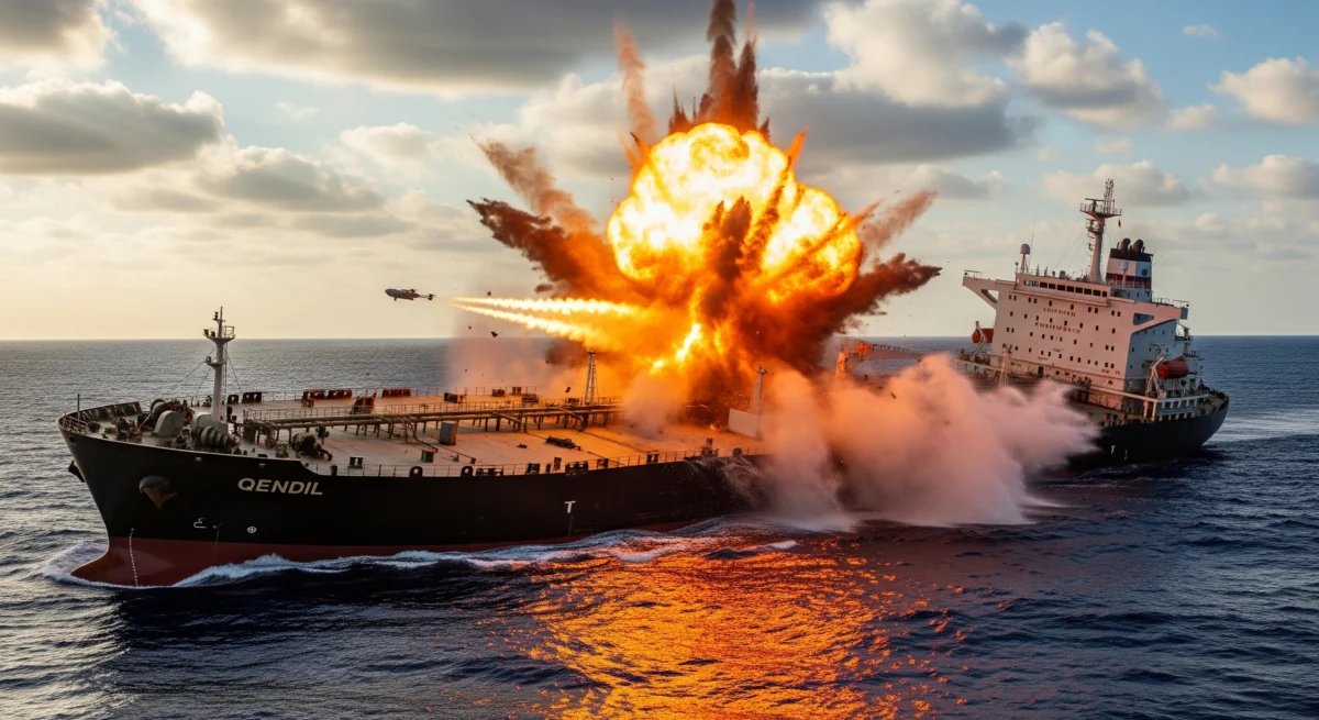 IPAZIA2025's tweet image. #RelataRefero

Guerra in #Ucraina, prima azione di #Kiev nel #Mediterraneo: COLPITA, in acque internazionali, petroliera, battente bandiera dell'#Oman, SOSPETTATA di trasportare petrolio della #Russia. In realtà vuota.

🤔Terrorismo, non atto di guerra...

ilpost.it/2025/12/19/ucr…