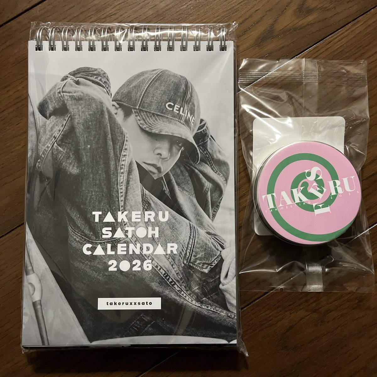 健さんのカレンダーが我が家にも届いたー！ 届く前にメルカリで購入