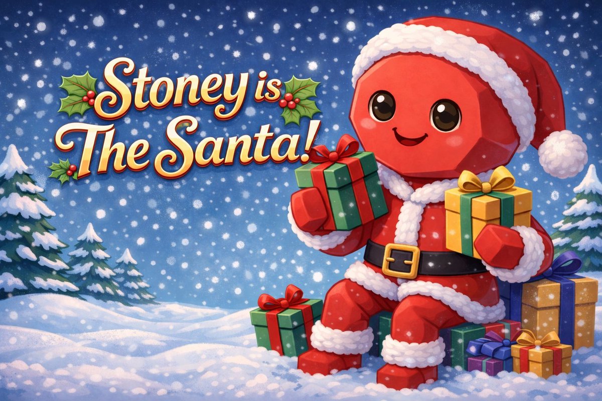 Stoney is The Santa! 🎅