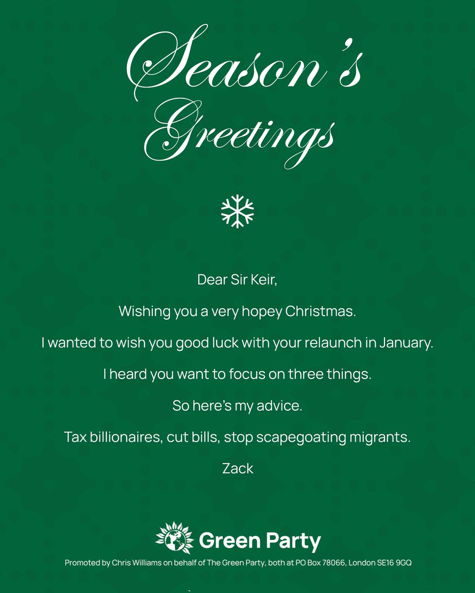 Zack Polanski tweet media