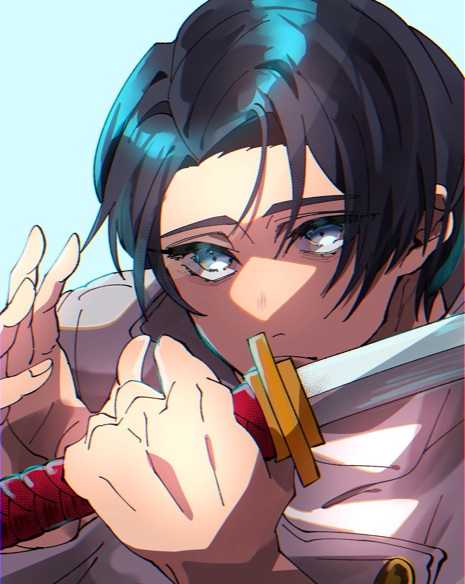 乙骨おすすめと言われて描いたけどなるほど描きやすい😌