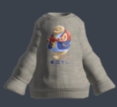 未使用✨クラマナスウェット 一番大変だったのはクラマナスウェットの絵 武器は色が足りなかったり