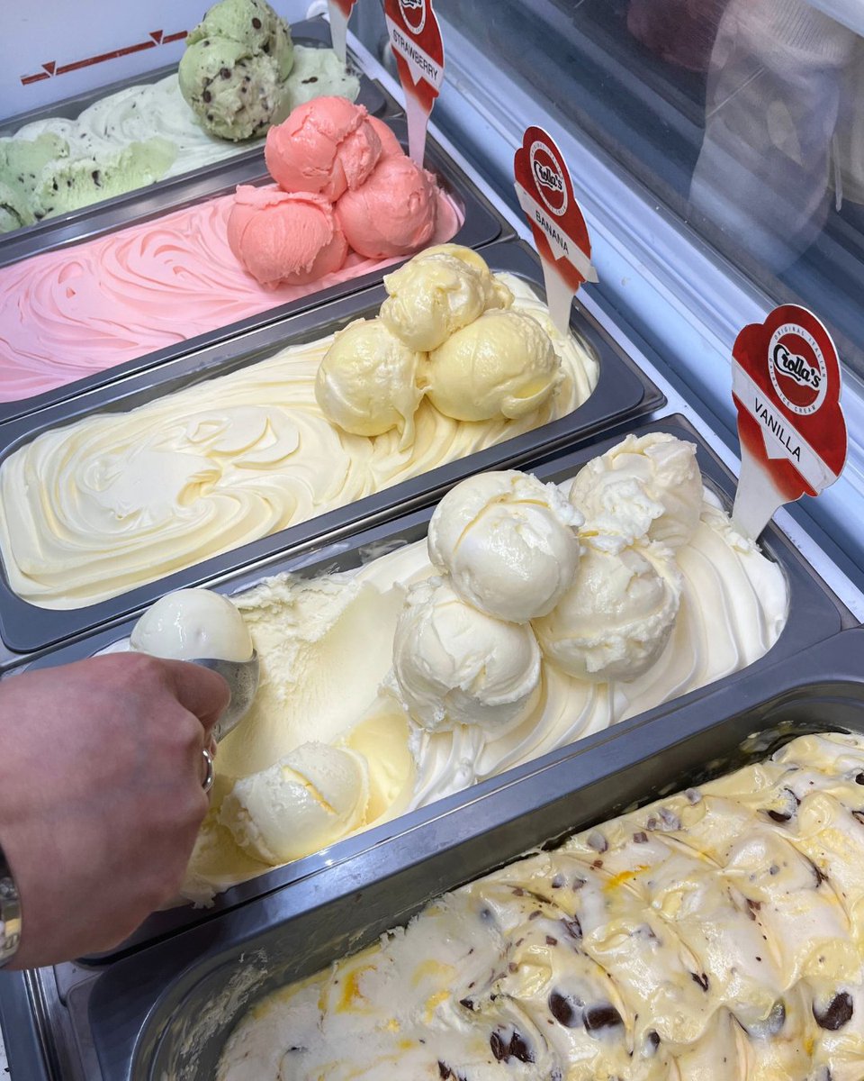Shopping stress is real, and the solution is sweet. 🎁 

Take a well-deserved break from the holiday hustle and treat yourself to a moment of pure bliss at Crolla's. 

You've earned that scoop! 🍨

#CrollasGelato #Festive #Christmas