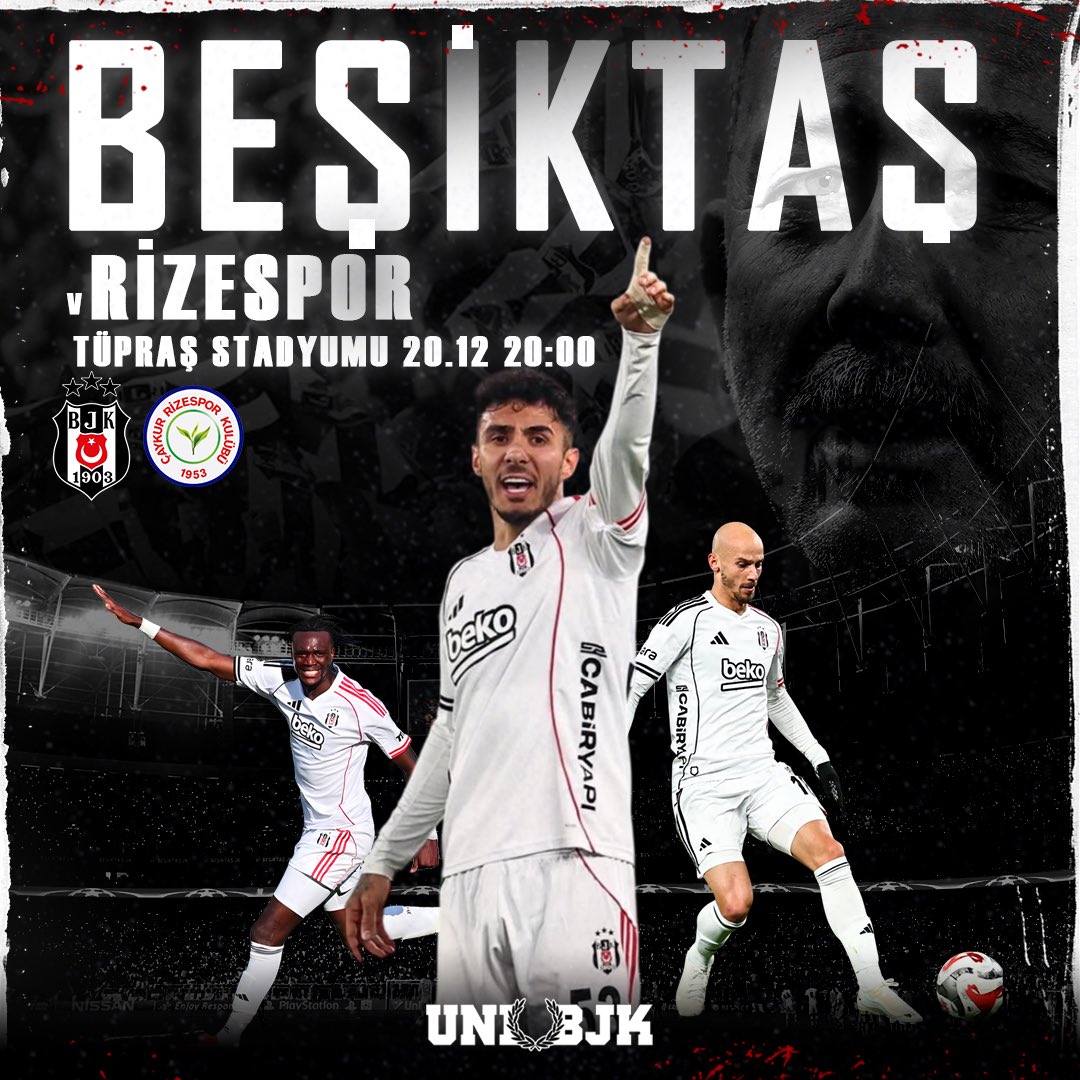 #MatchDay | #BeşiktaşınMaçıVar 🦅
#UNIBJK