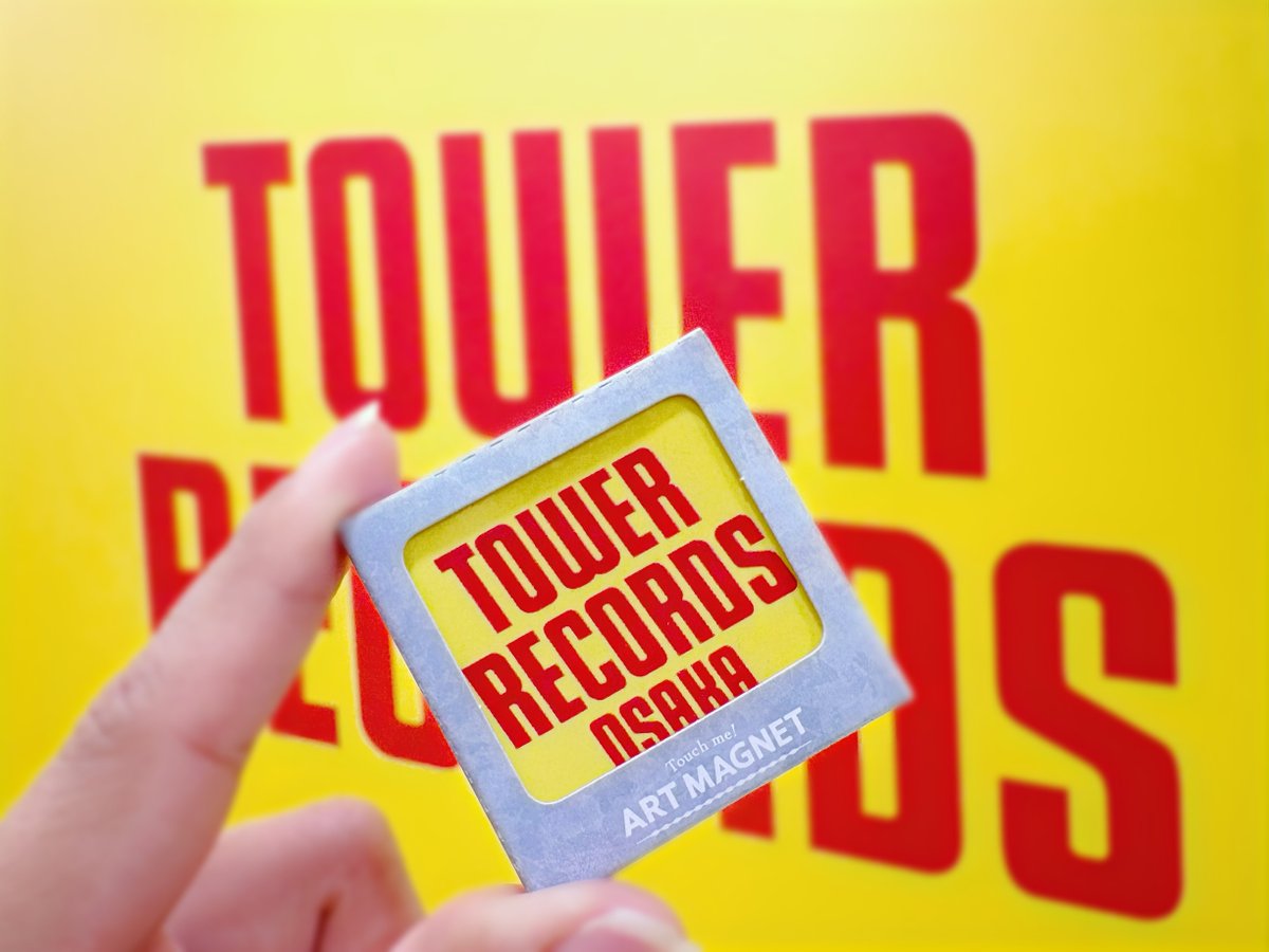 タワレコグッズ】 タワレコのロゴがプリントされた ✨Made in Japan