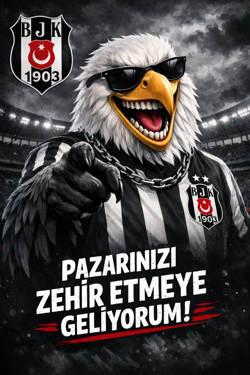 Hazır mısınız Kara Kartallar 🦅 😆