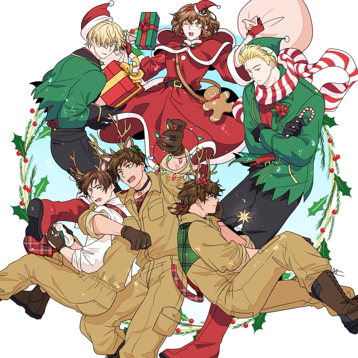 verdecv525's tweet image. 🍅一味でメリクリ~✨🎄✨