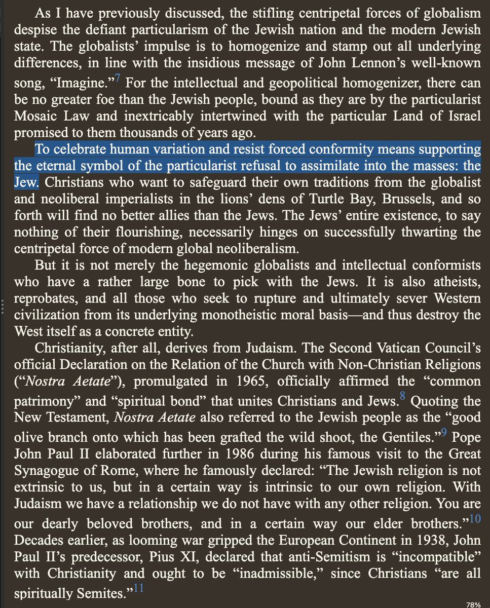 @JZ281Cさんの言う通りかもしれない。ロシア人は白人じゃない。白人は多かれ少なかれユダヤ人に全てを負っているようで、ユダヤ人の利益と区別できるような利益を持っていない。どうだろう、文明を運営する上で、それは賢明な方法とは思えない。