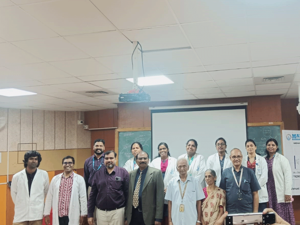 SMmcri's tweet image. NEUROZEN - CME - by Department of Physiology at Madha Medical College and Research Institute on 18-12-2025.
Speaker: Dr. Elanchezhian M.D, Asst. 
Professor, Kilpauk Medical College
Speaker: Dr. K. Senthil Kumar M.D,
Professor and HOD, MMCRI
#Physiology #CME
#MadhaMedicalCollege