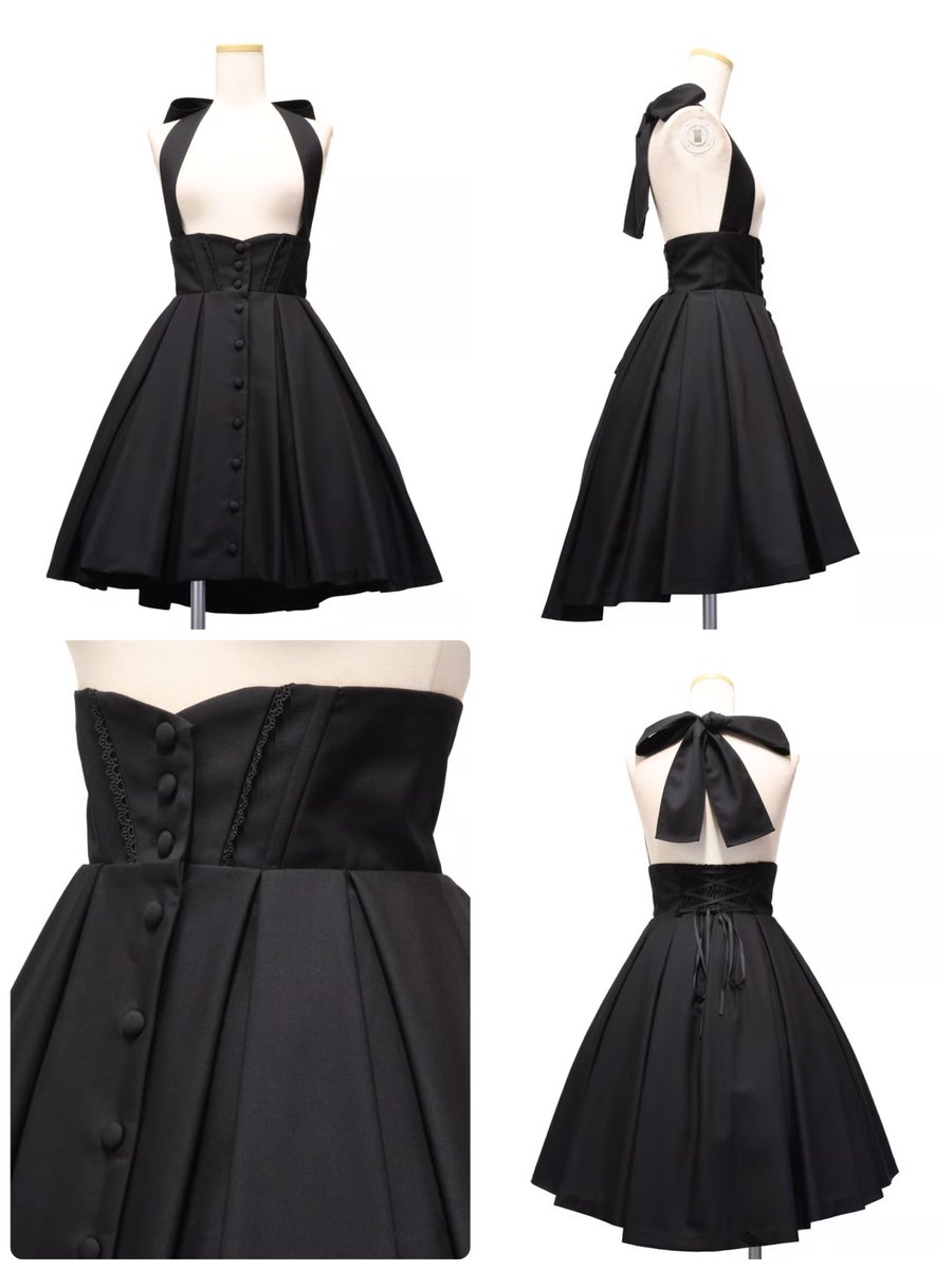 Sheglit●ハイウエストタックスカート●シェグリット ブラック 🖤Sheglit🖤 【アイテム入荷！】 ☑︎ハイウエストタックスカート col