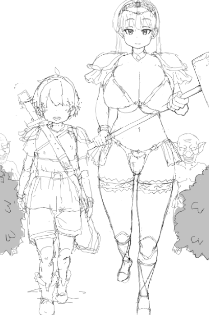 「転生したら、凪さんに守られながら
二人旅するショタ勇者になってた件!」

みたいな絵を描き始めたんですが、
需要ありますか? 