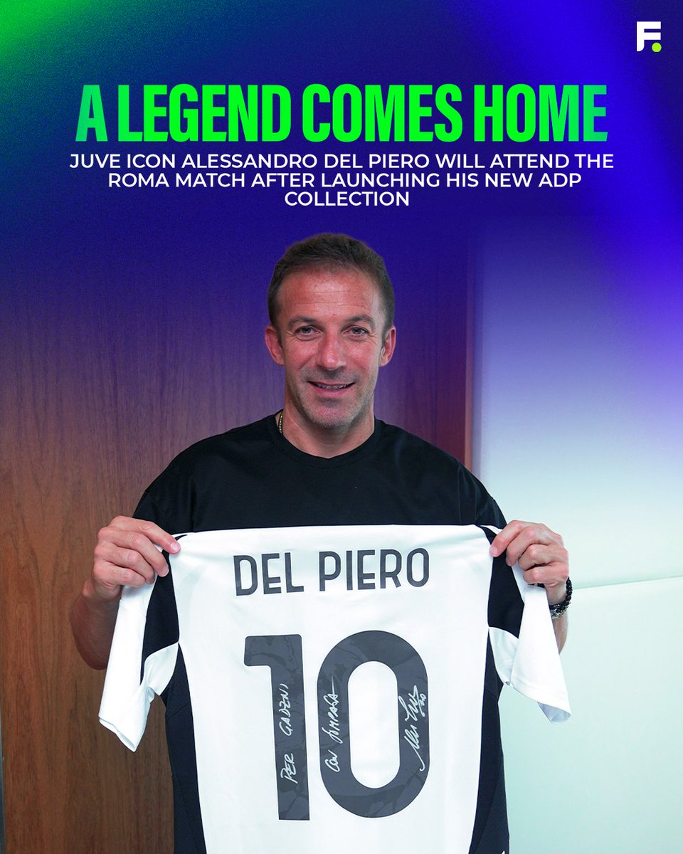 🏁 A Legend Comes Home! ⚪️⚫️ Alessandro Del Piero is back in