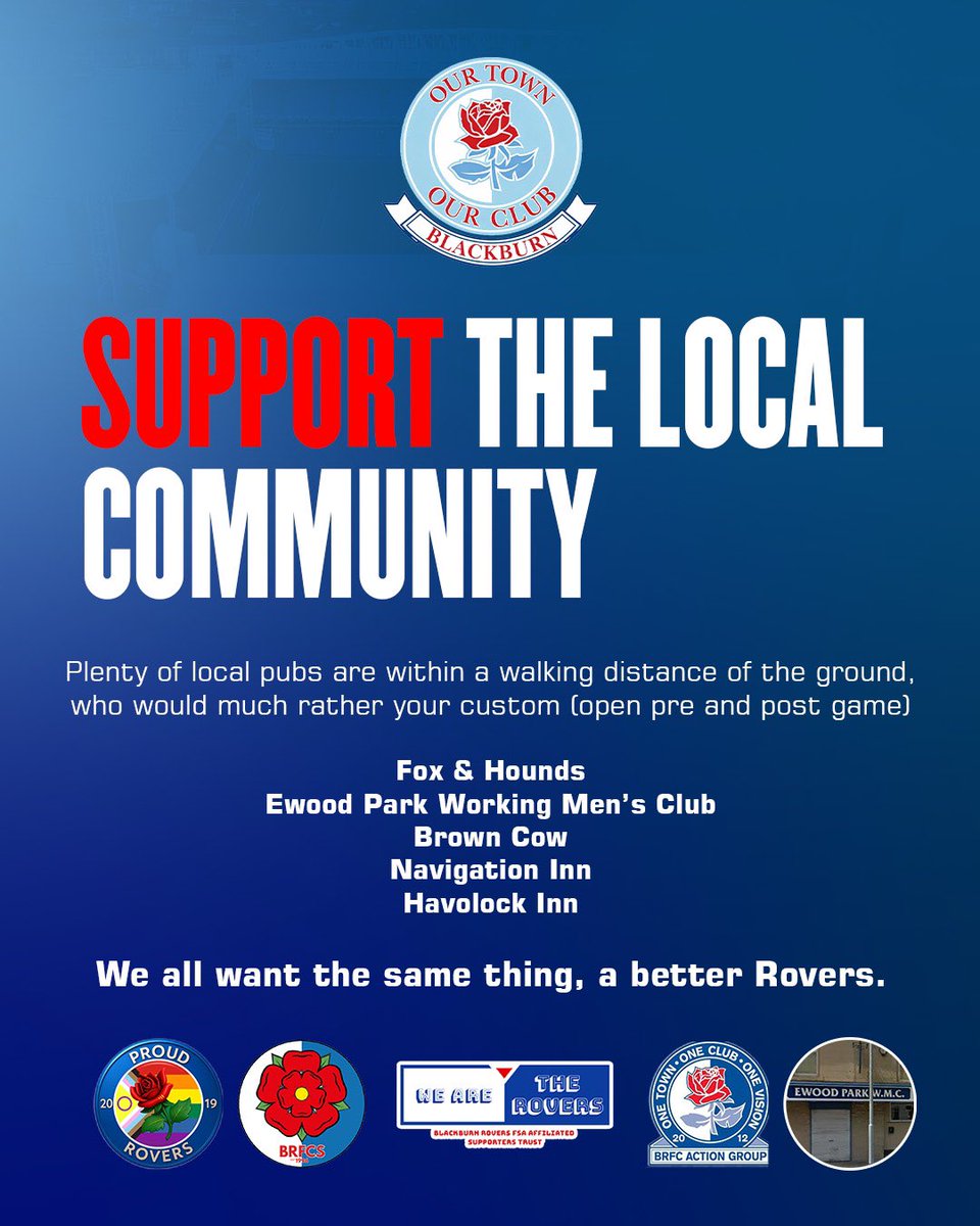 Blackburn Rovers Supporters Coalition tweet media