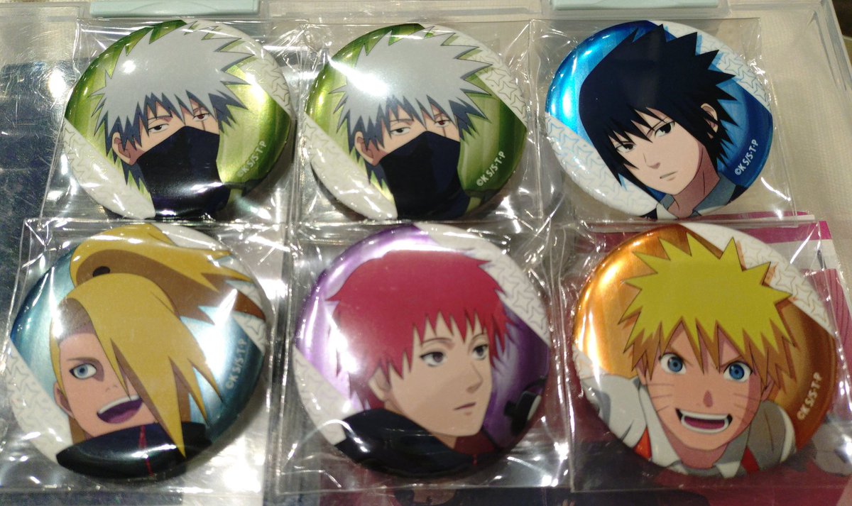 交換譲渡】ジャンプフェスタ ジャンフェス NARUTO 缶バッジ イーディス