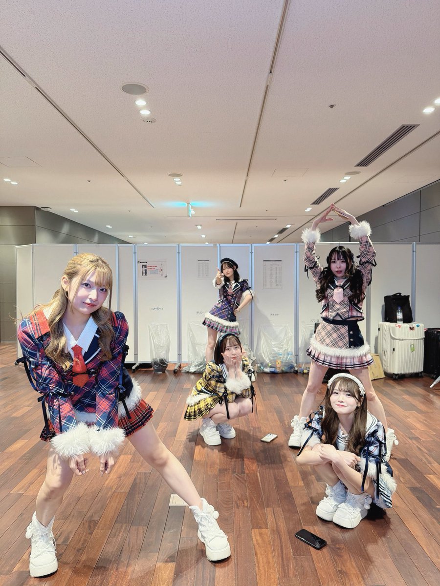 今日ありがとうございました！！！ ライブも特典会もたのしかった