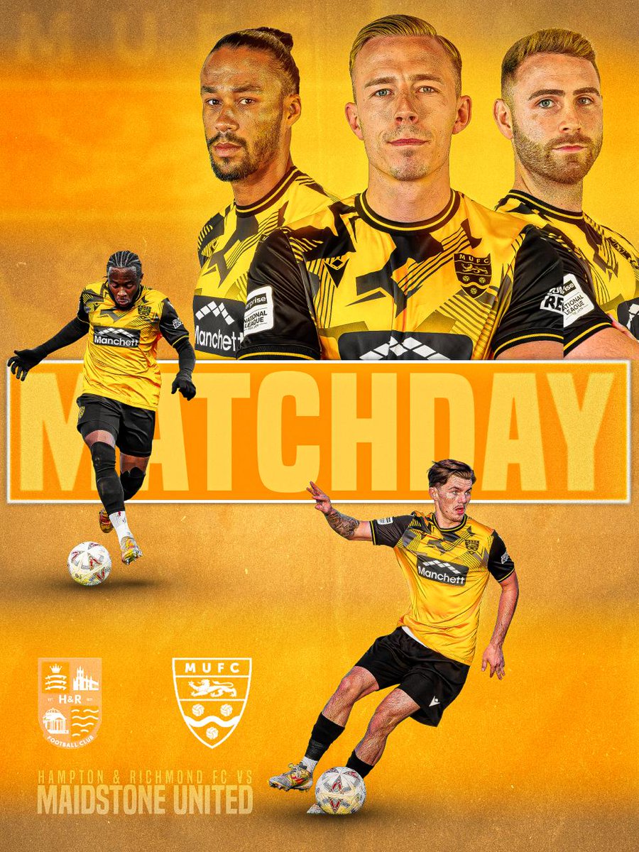 It's Matchday  🖤🧡

🆚 Hampton &amp; Richmond
⏰ 3PM
🏟️ Beveree  Stadium

🎨 <a href="/NonLeagueEdits/">NonLeagueEdits</a>

Everything you need to know:
ow.ly/FkaX50XMRzk