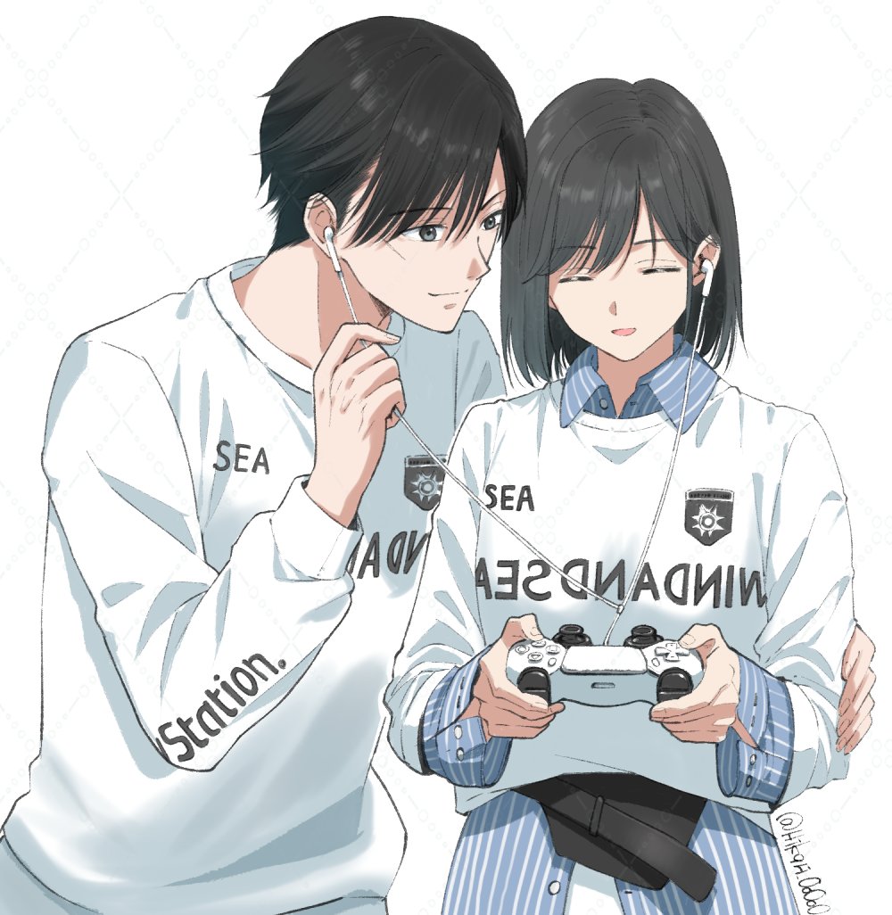 寿雛　あのお衣装のペアルック（フォロワーさんが案をくれたので描いてみた🎮）