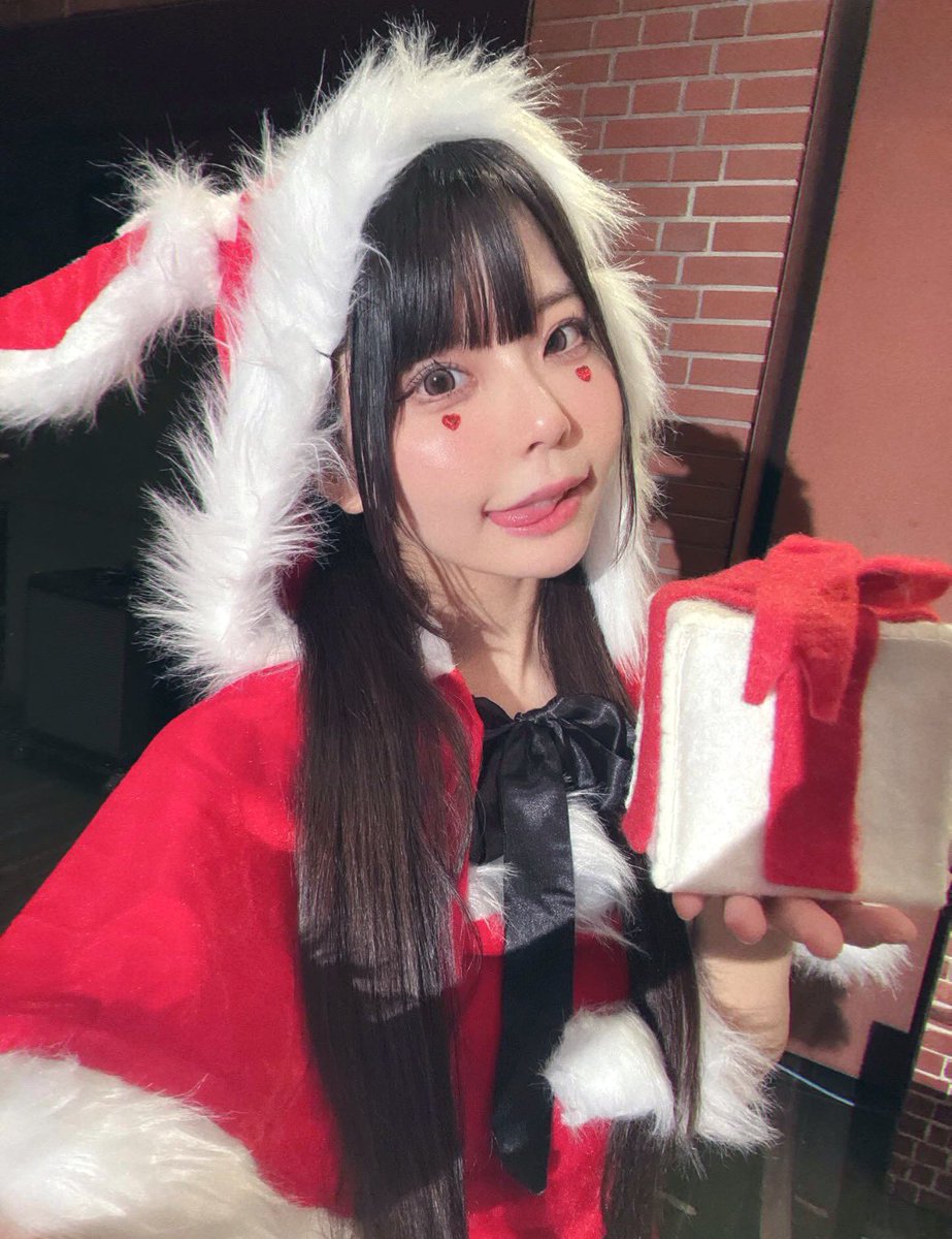 毎日がクリスマス2025 ありがとうございました,,>᎑<,, うさぎサンタ