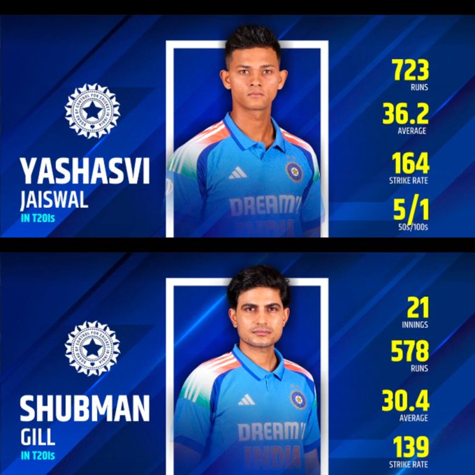 Akash__8ch10's tweet photo. In the debate of jaiswal and gill both are dropped 😭😭 https://t.co/J0GfeYlWHM