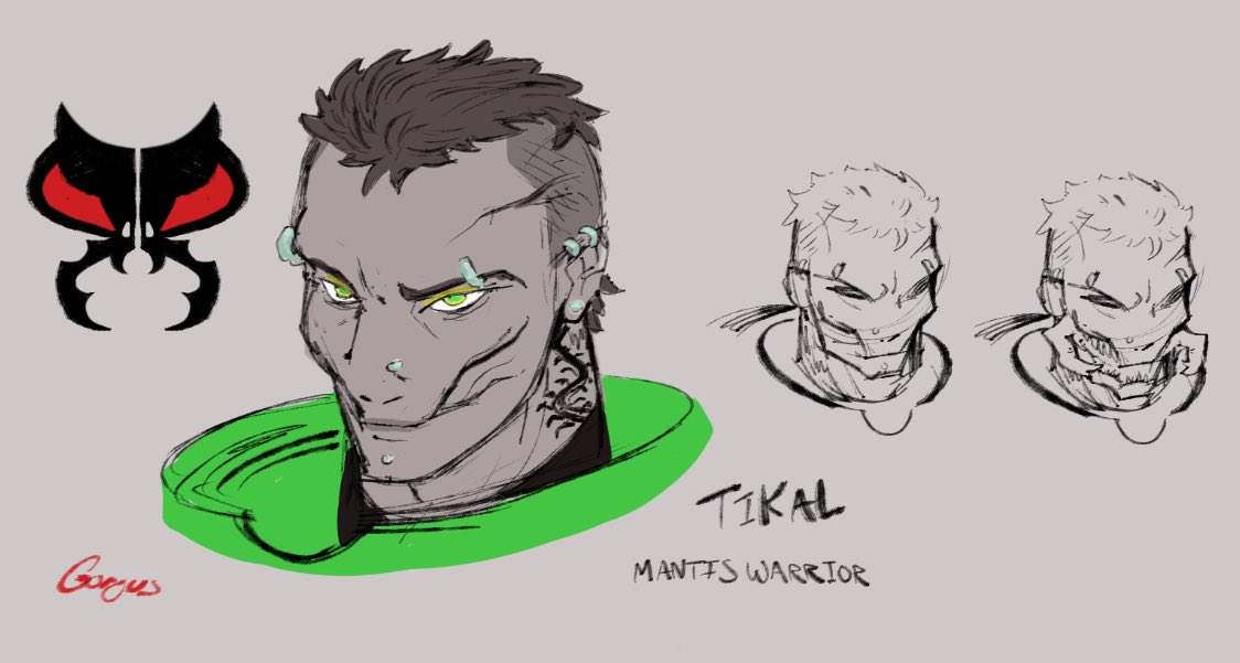 Gorgus9's tweet image. Bug oc 40k