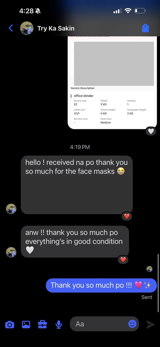 ElliesCartPH's tweet photo. #ElliesCartPH_Feedback

🩷 PAUBOS SALE Feedbacks ✨

Thread of feedbacks here ⬇️😄 https://t.co/bVi8gre48v