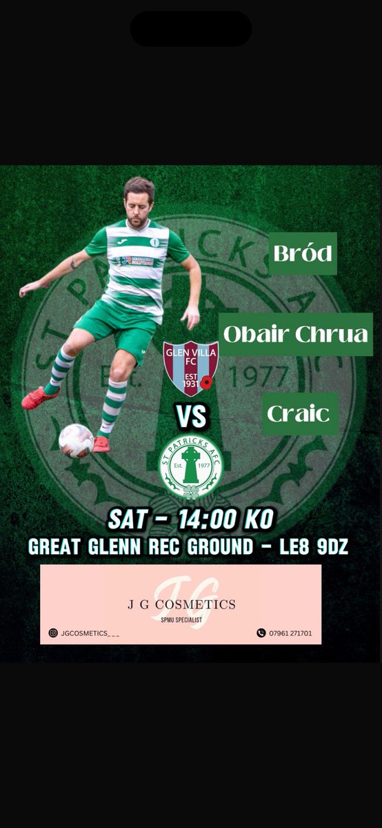 St Patrick’s AFC tweet media