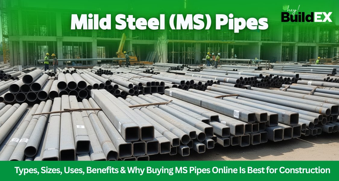 heybuildex's tweet image. Mild Steel (MS) Pipes are essential for strong &amp;amp; reliable construction. 🏗️
Explore types, sizes, uses &amp;amp; benefits—and why buying MS pipes online makes sense.
👉 heybuildex.com
📖 heybuildex.com/blogs/Mild-Ste…

#MSPipes #MildSteel #ConstructionMaterials #HeyBuildex #SteelSupply