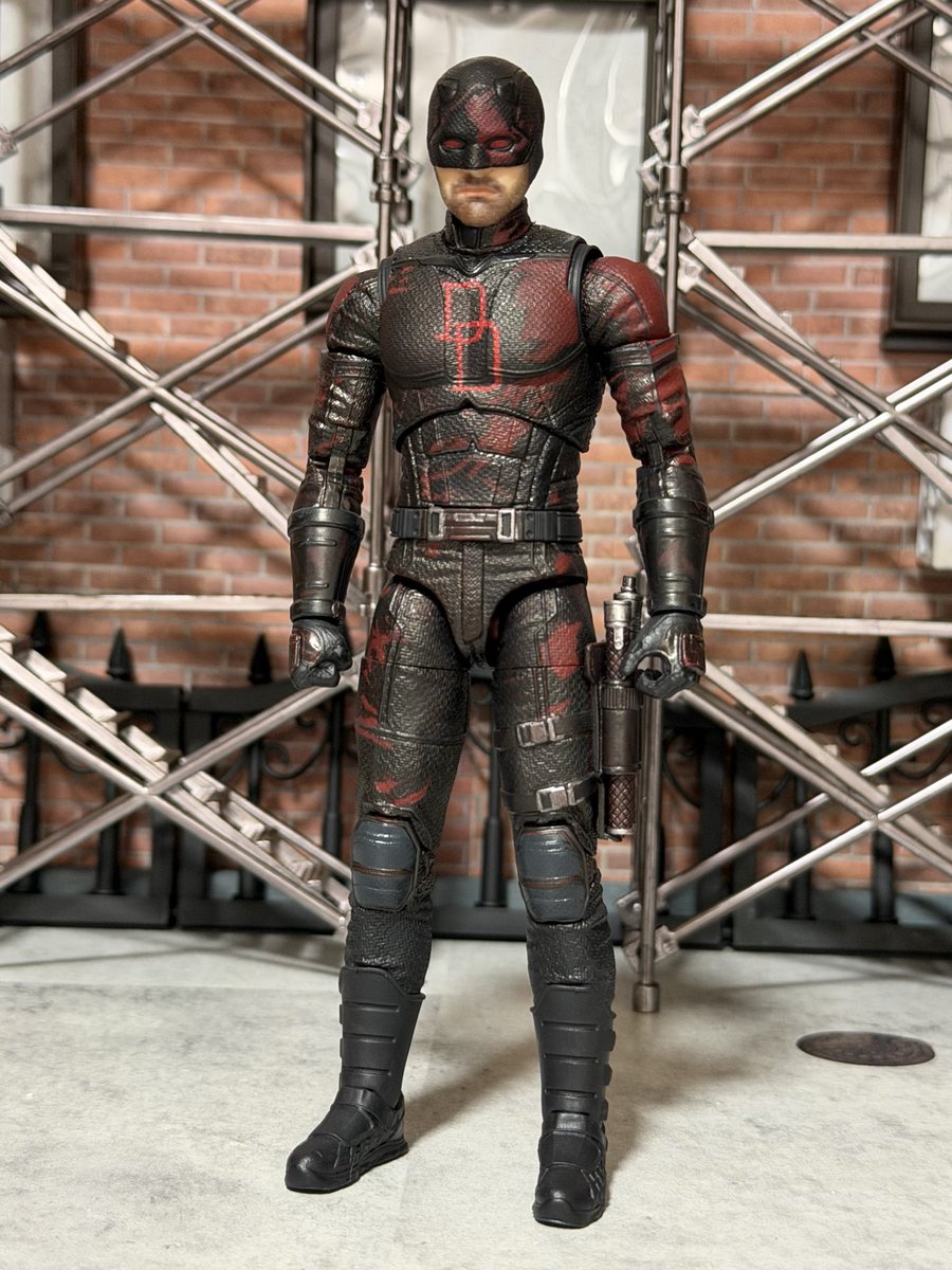 マーベルレジェンド デアデビル ブラックコスチューム Ver2.0 カスタム