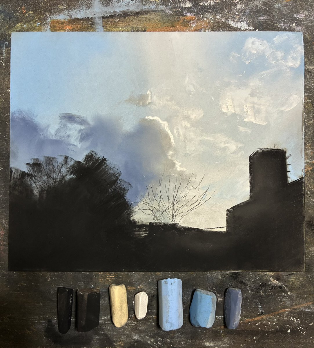 miya_pastel1's tweet image. 冬空