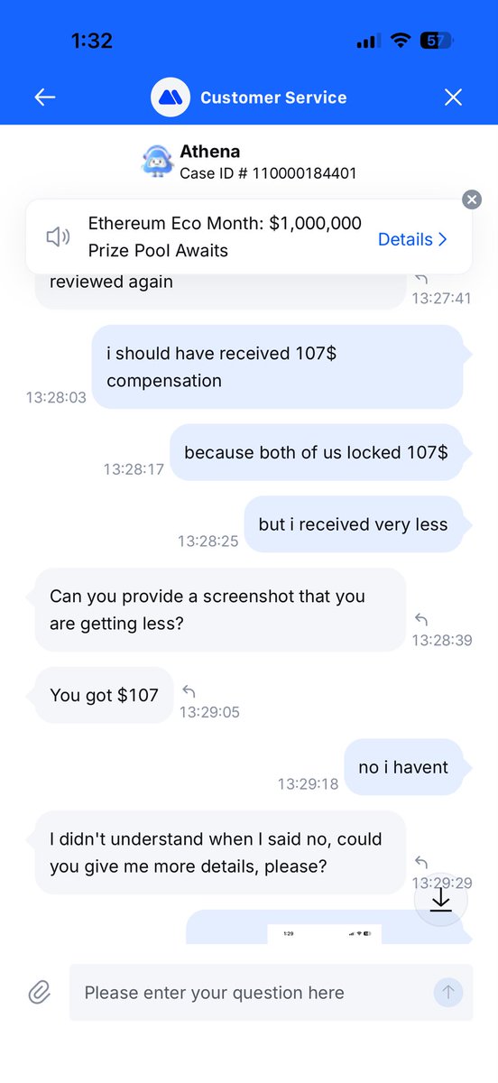 MonekyDLuffy069's tweet photo. I bought yesterday $500 worth RTX at $0.4 total around 1228 tokens but today since sellers didn’t settle the order i received only $573 back 
But should have received $1000
When i asked support they told me yes i have received less and later they said on mail that they wont give me any extra but offered me $200 futures bonus this is pure SCAM
@MEXC_Official @cecilia_hsueh @DerrickYeo61993