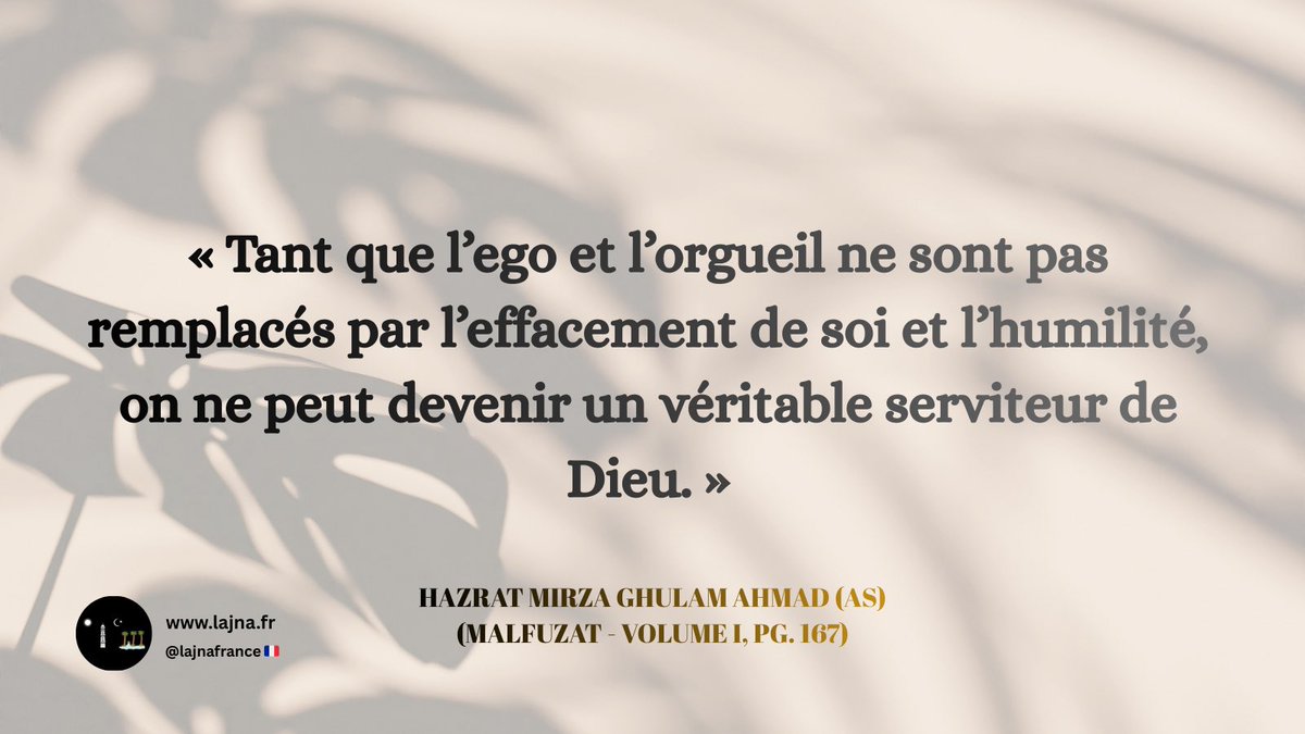 lajnafrance's tweet image. Les enseignements moraux du Messie promis (as).

#Islam 
#Ahmadiyya