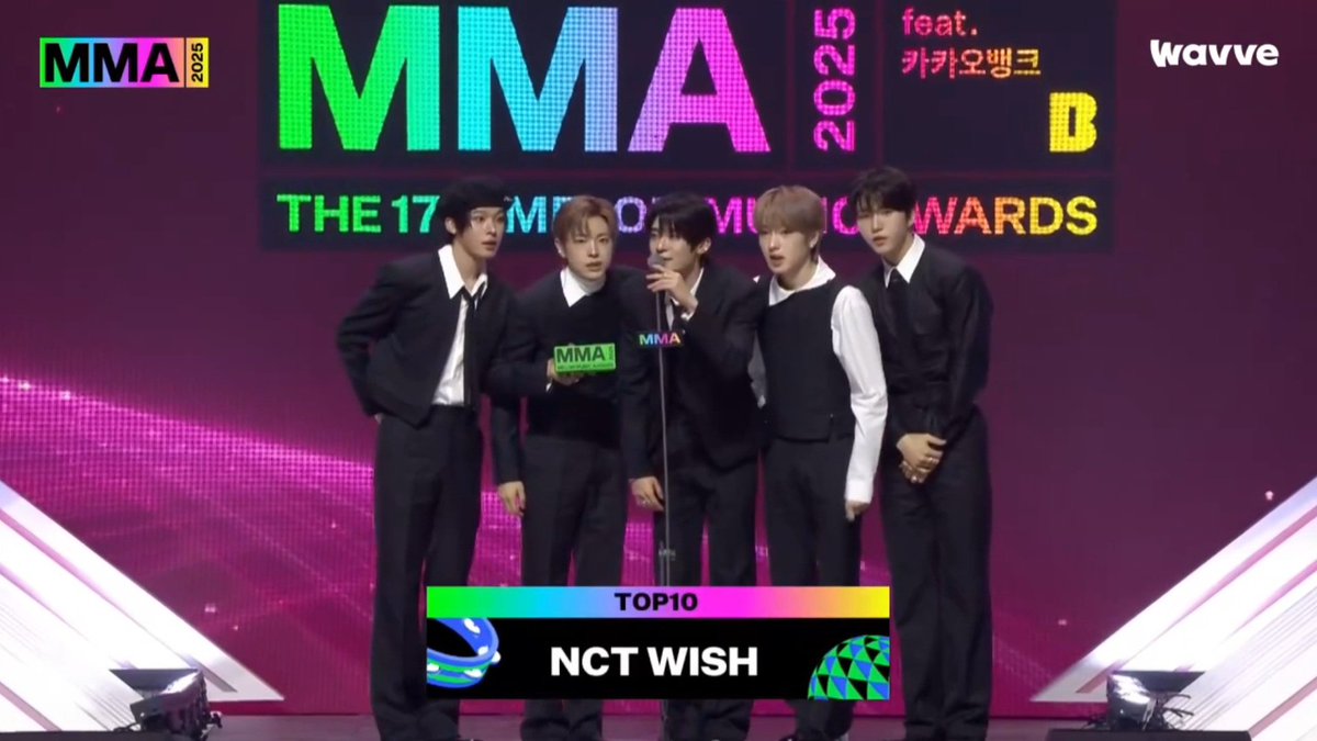 MMA2025 #NCTWISH TOP10 수상🎉

2025년 한 해 동안 열심히 달려온 NCT WISH와 시즈니 모두 축하합니다!
