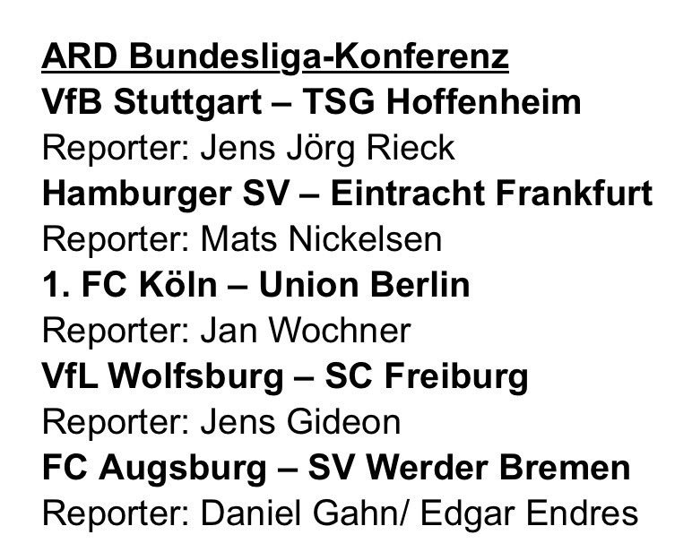 Die letzte Runde des Jahres - in DER Bundesliga-Konferenz. In voller Länge ab 15.30 Uhr u.a. in der <a href="/Sportschau/">Sportschau</a> App oder später @wdr2 📻 🧡