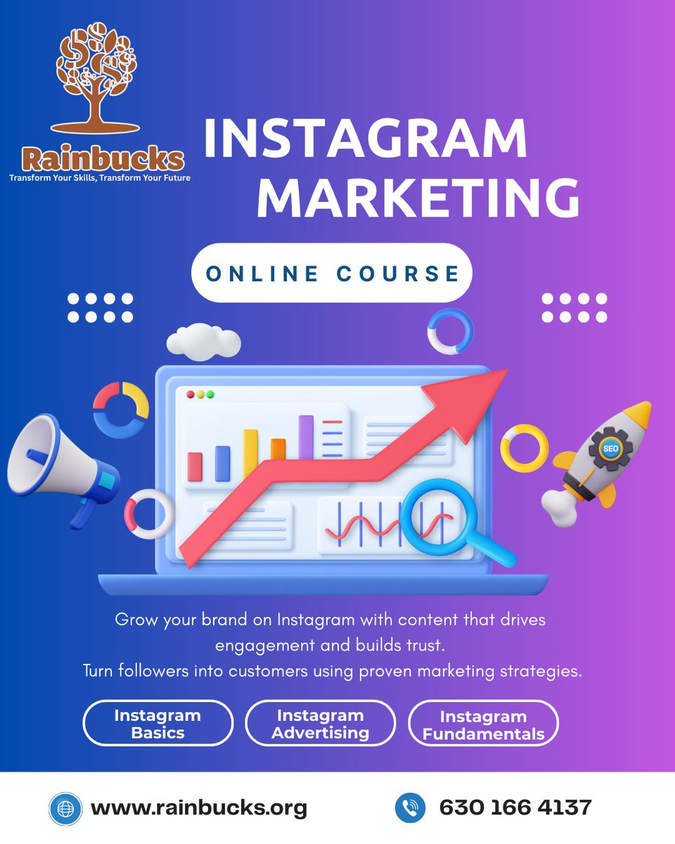 BrainBucks34569's tweet image. 🚀 Master Instagram Marketing &amp;amp; grow your brand online!
Learn content creation, engagement &amp;amp; conversion strategies with Rainbucks’ Instagram Marketing Online Course.
👉 forms.gle/mZuwg39G4YQDQC…
🌐 rainbucks.org

#InstagramMarketing #DigitalMarketing #Rainbucksindia