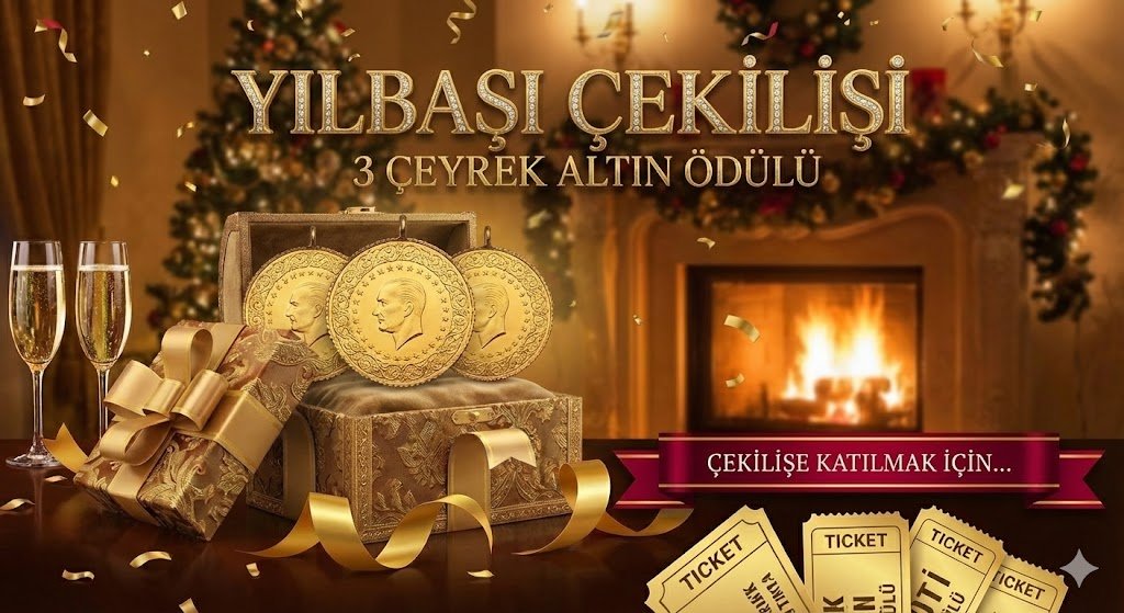 🎁 BÜYÜK YENİ YIL ÇEKİLİŞİ! 🎁

2026 yılına altın gibi bir başlangıç yapıyoruz! Tam 3 kişiye Çeyrek Altın hediye! 🏆

Katılım Şartları:
1️⃣ Telegram kanalımıza katılın: t.me/mhmtkarahanli
2️⃣ Bu gönderiyi BEĞEN ve RT yap. 
3️⃣ Yorumlara "Katıldım" yaz.

📅 Sonuçlar: 1 Ocak’ta