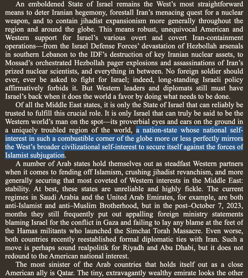 @JZ281C 유대인들이 자신들이 얼마나 지루하고 편협한지, 그리고 이 모든 허세가 너무 순진하고 뻔해 보인다는 걸 깨닫고 있을지 궁금하네요.
그들은 서구 문명의 가장 성공적인 디아스포라로서 빛을 발했습니다. 하지