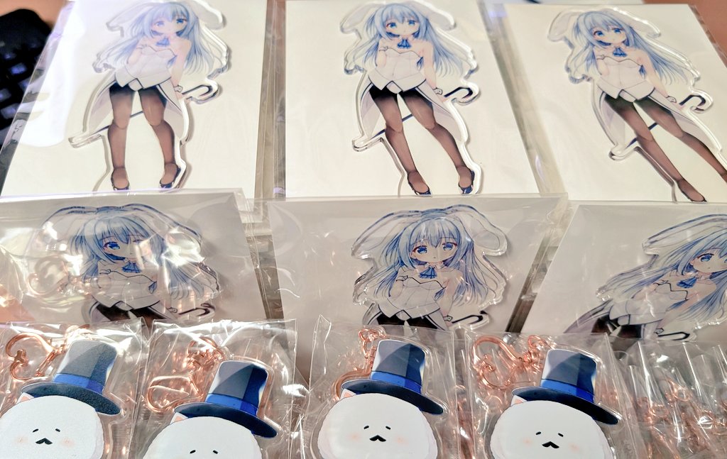 RT @nekopan00P: アクスタとアクキー届いてた!!