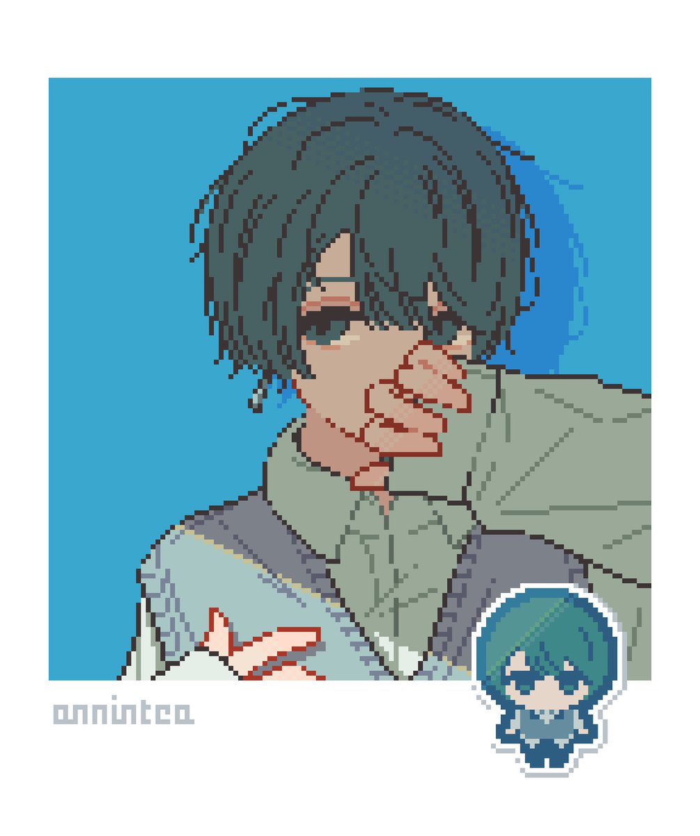 annintea's tweet image. #ドット絵　#pixelart