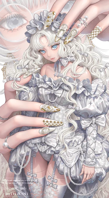 #今年も残りわずかなので今年一番伸びた絵を貼る Doll