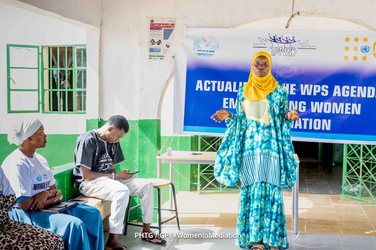 Through funding from <a href="/UNFPATheGambia/">UNFPA The Gambia</a> under the GPI 3.0 project, we have officially commenced activities on #WomenInMediation in Foni, actualizing the WPS agenda at the grassroots.

Ensuring women are not just beneficiaries of peace, but at the heart of peacebuilding processes.